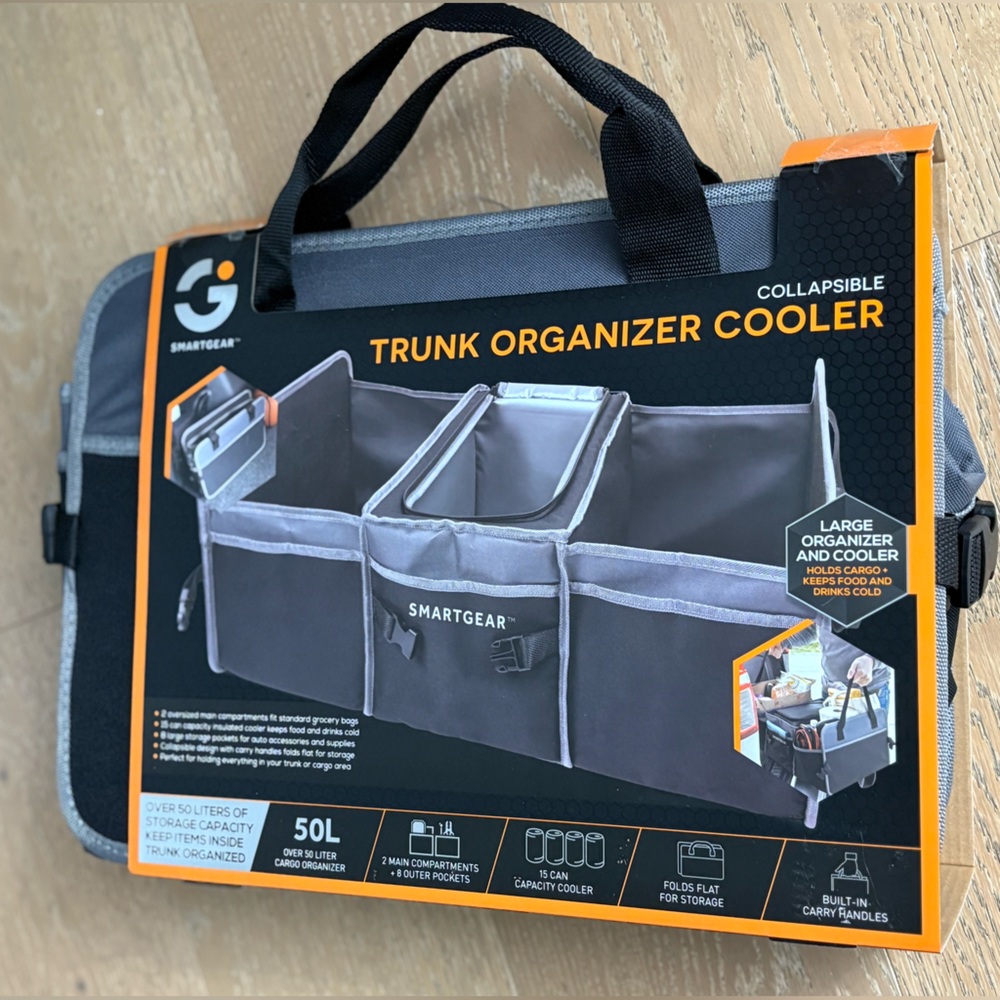 Trunk Organizer Cooler Collapsible